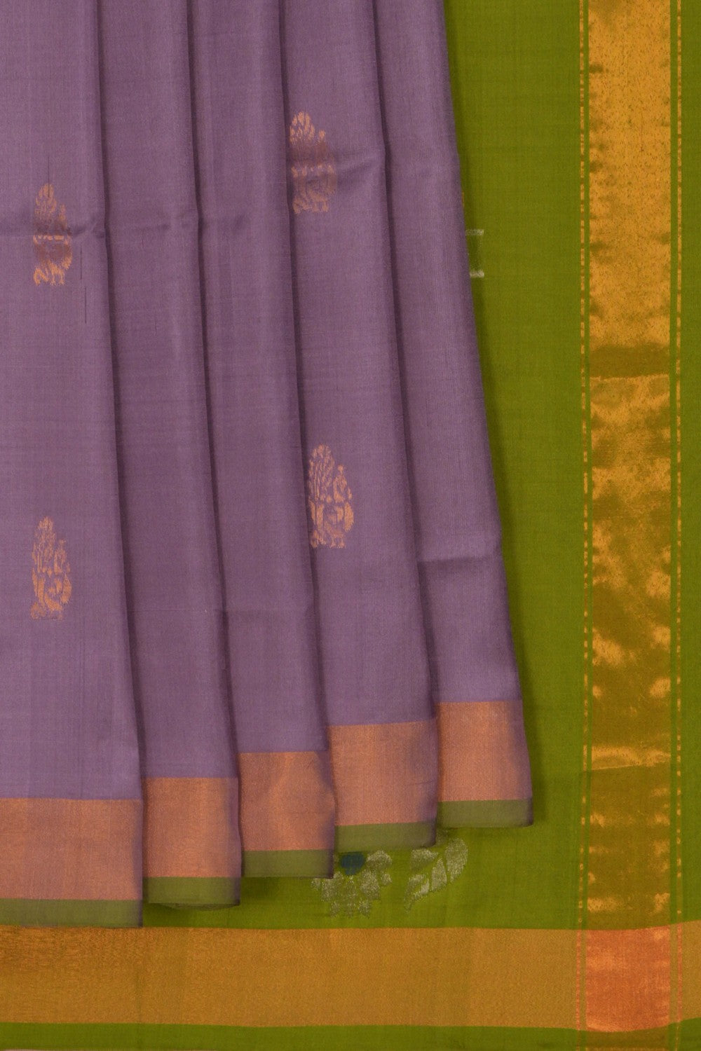 Image of Uppada Silk Purple Saree