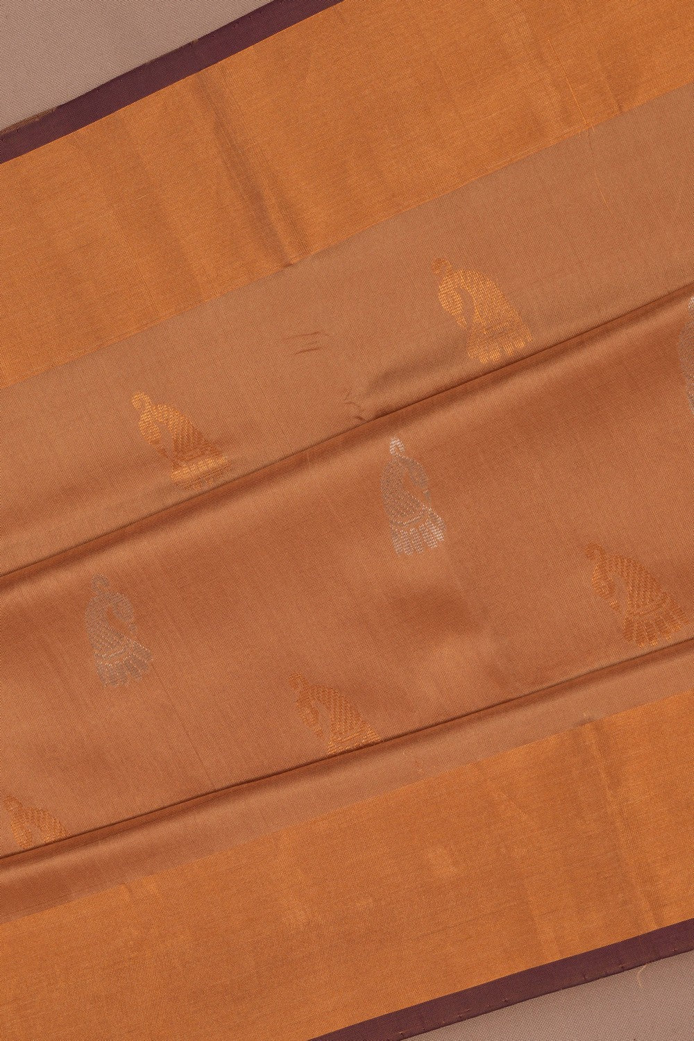 Image of Uppada Silk Beige Saree