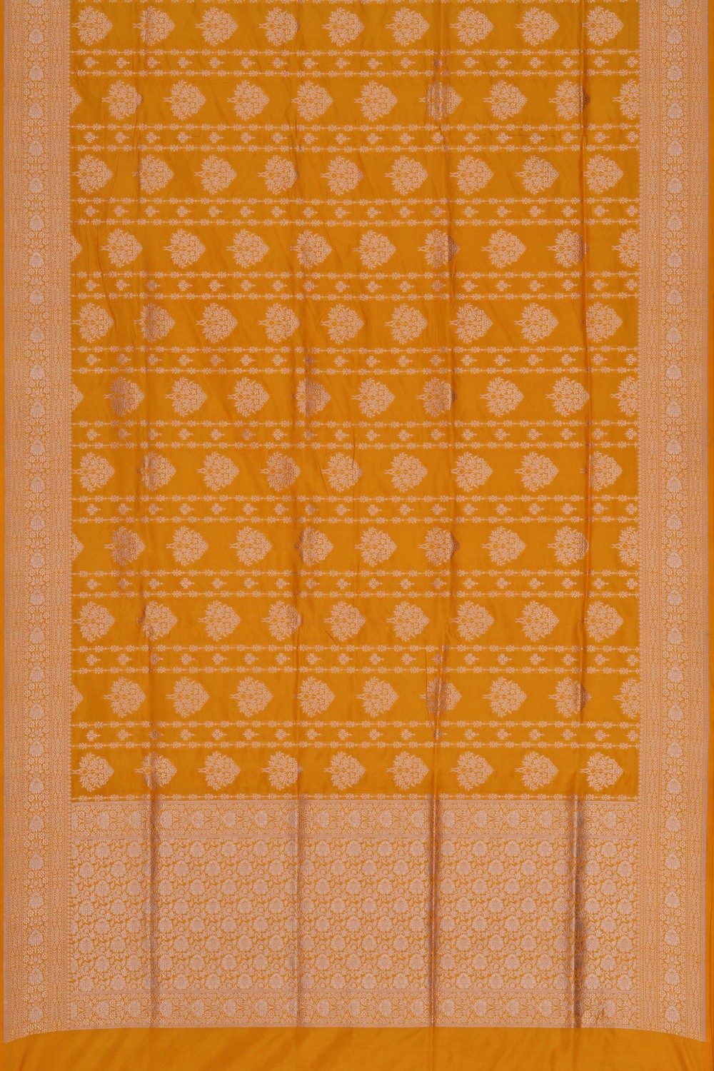 Banarasi Silk Yellow Saree