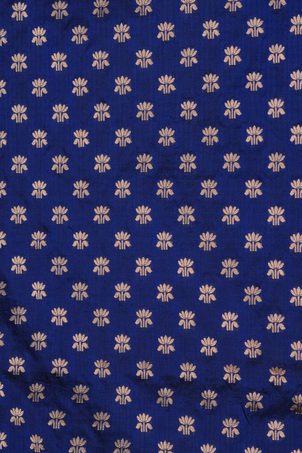 Banarasi Silk Brocade Blue Saree