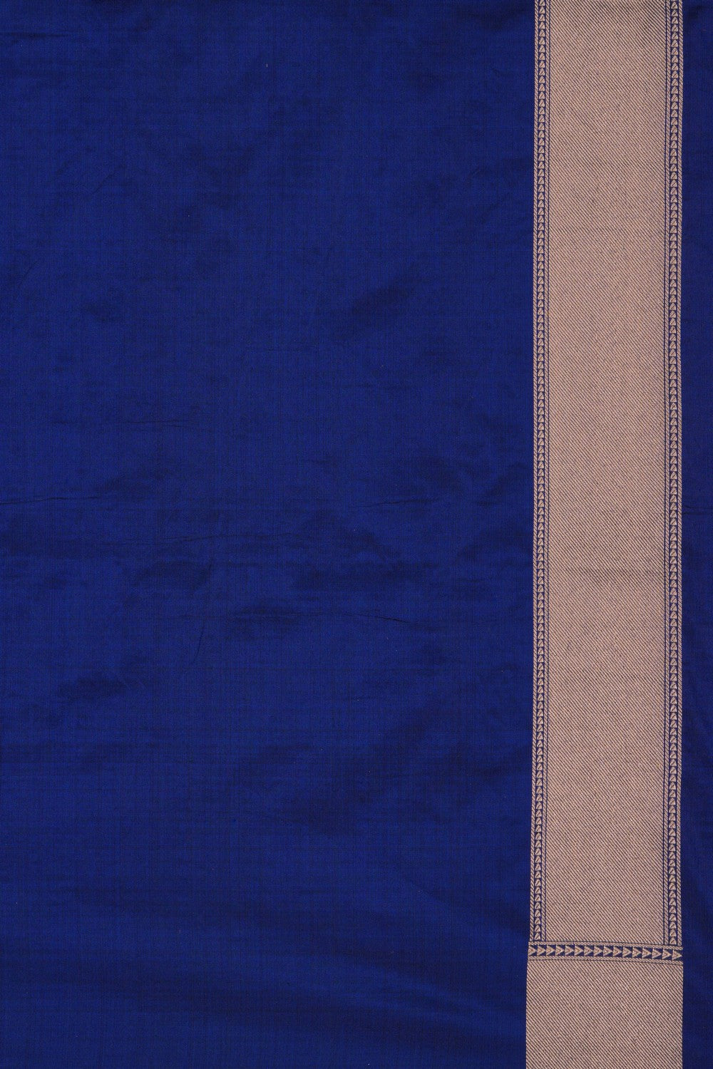 Banarasi Silk Brocade Blue Saree