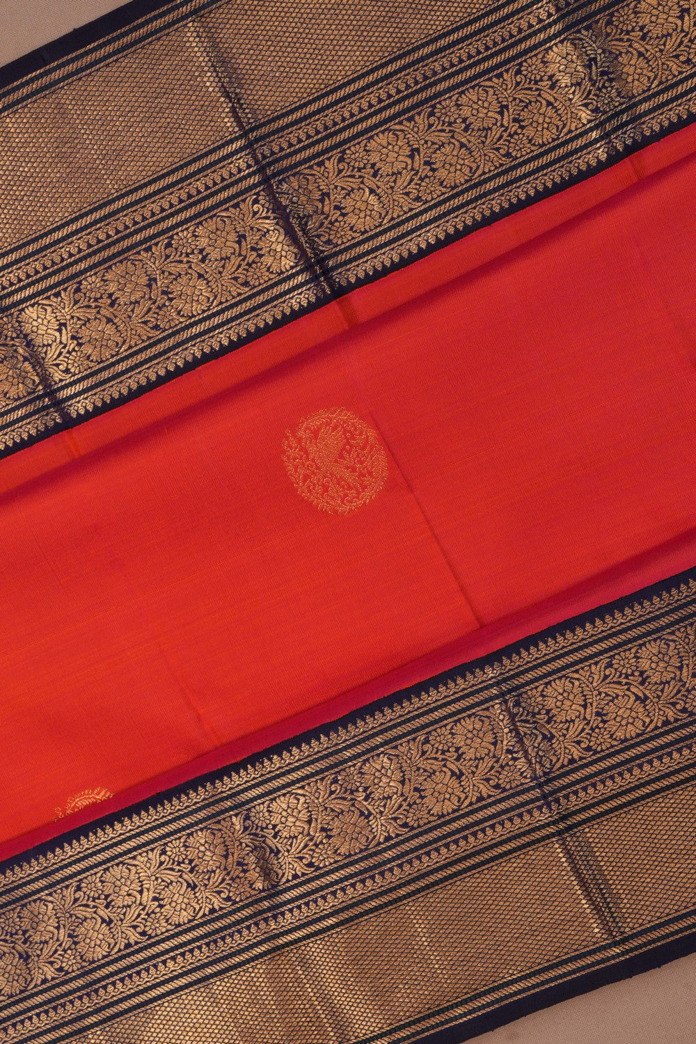 Kanchipuram Fuchsia Pink Saree