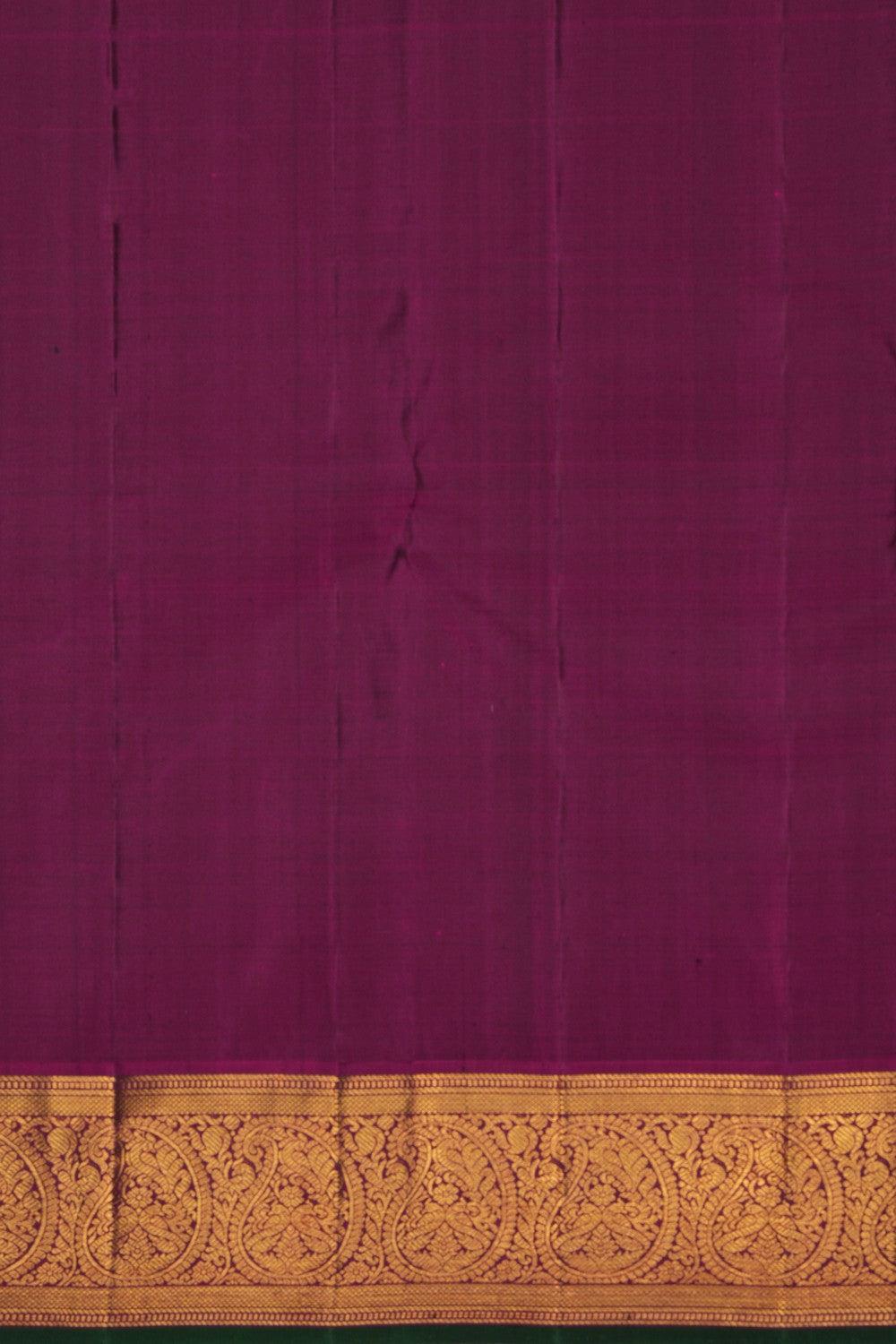 Kanchipuram Kattam Green Saree