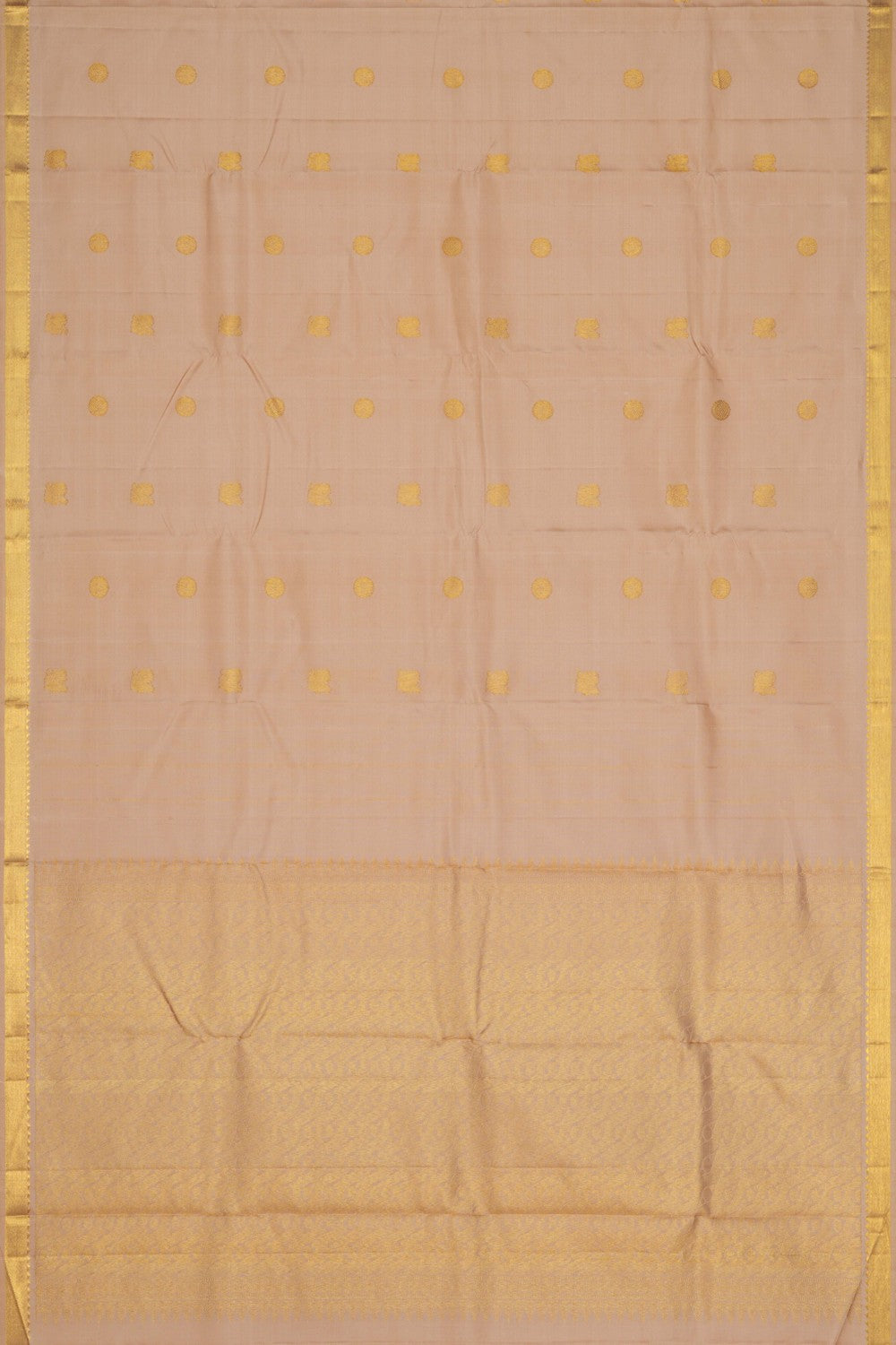 Arani Silk Beige Saree