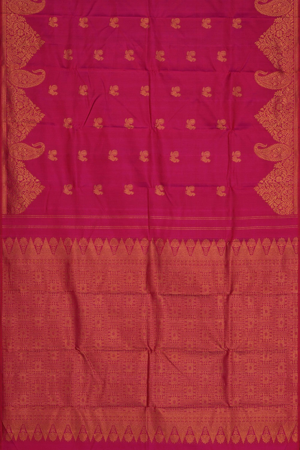 Image of Arani Silk Pink Saree