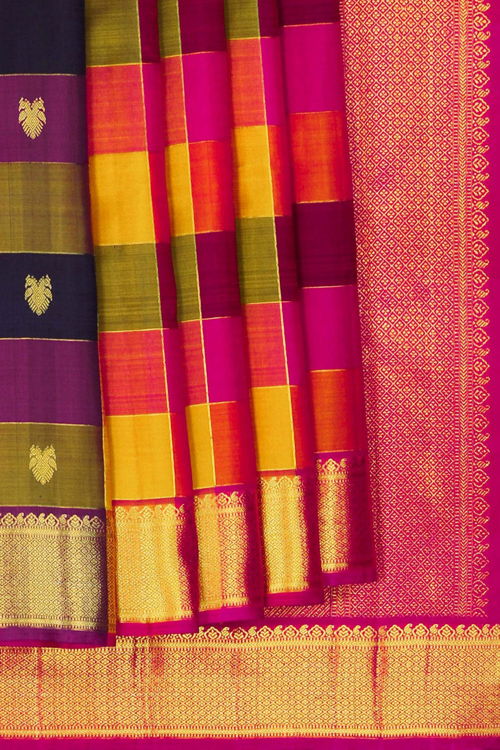 Image of Arani Silk Kattam Saree