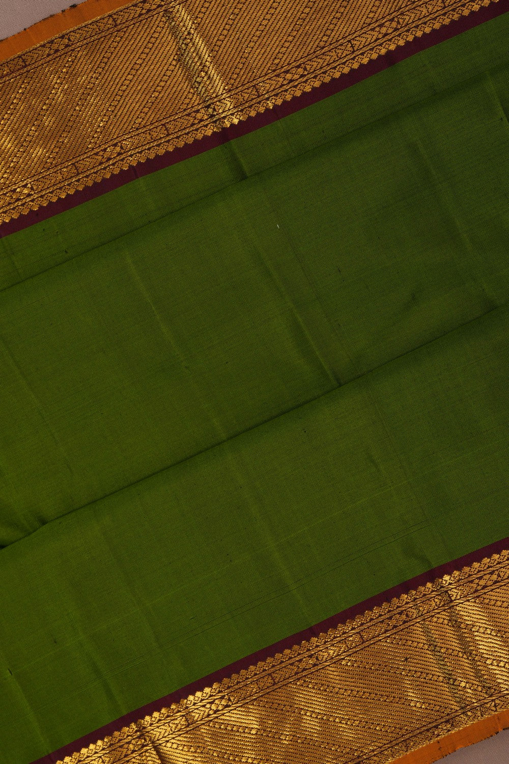 Image of Arani Silk Green Saree