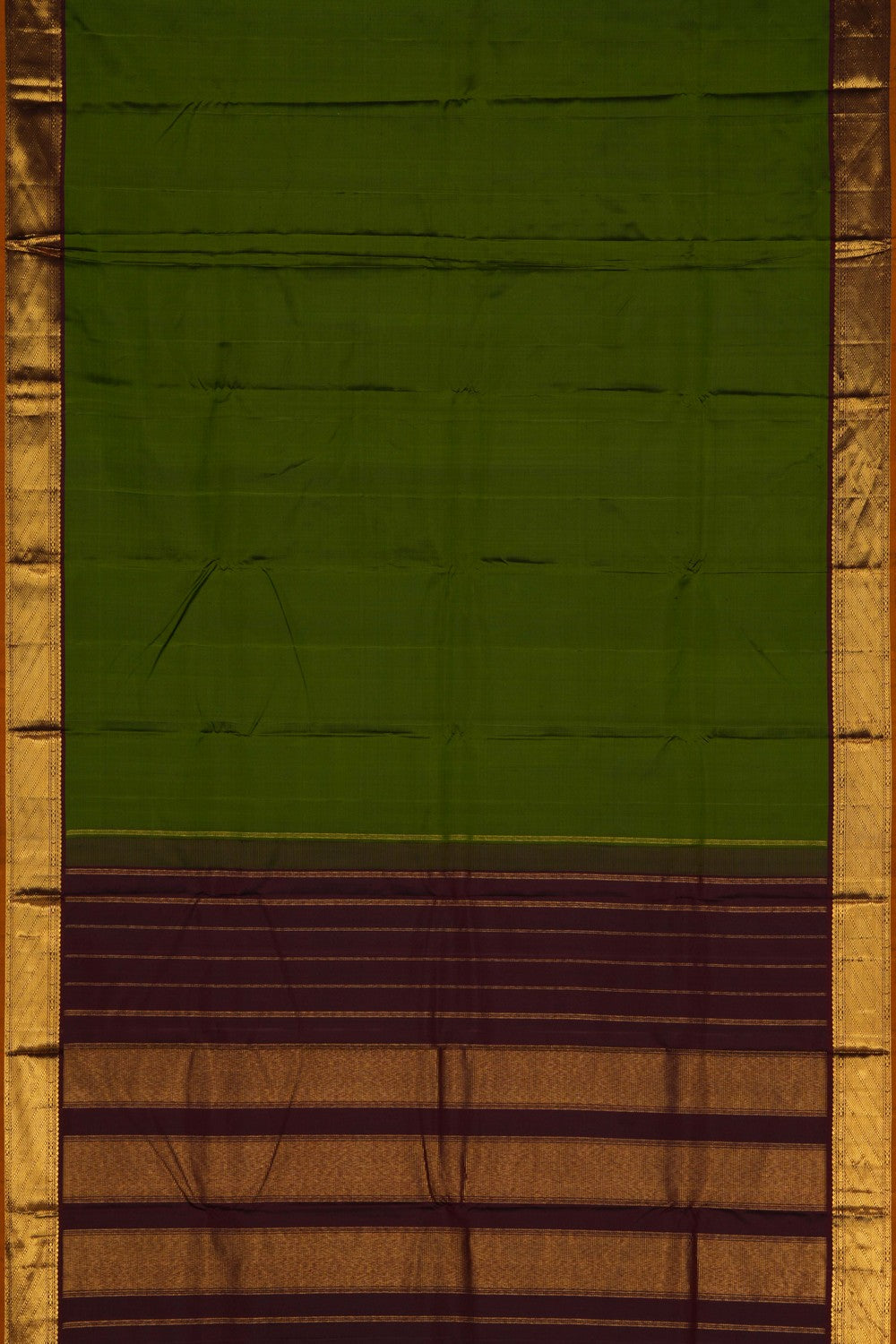 Arani Silk Green Saree