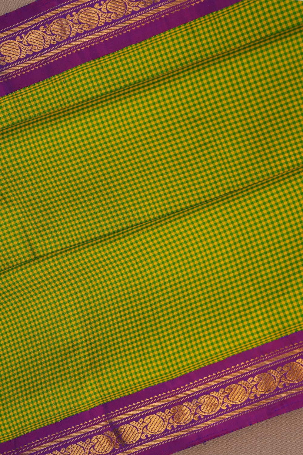 Arani Silk Green Saree