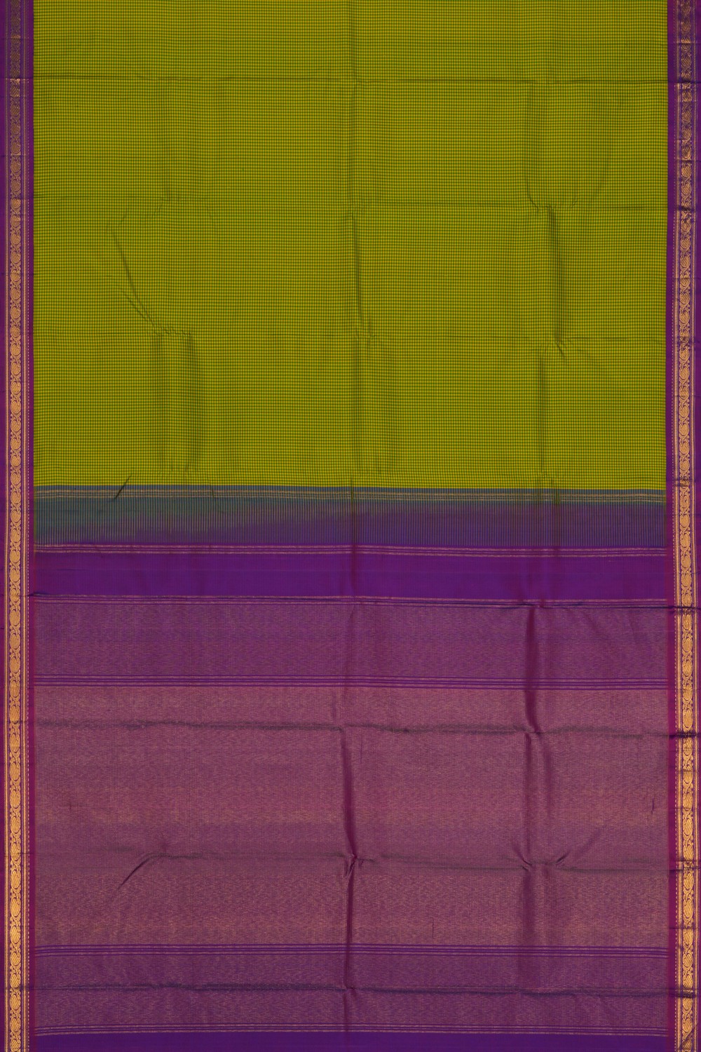 Arani Silk Green Saree