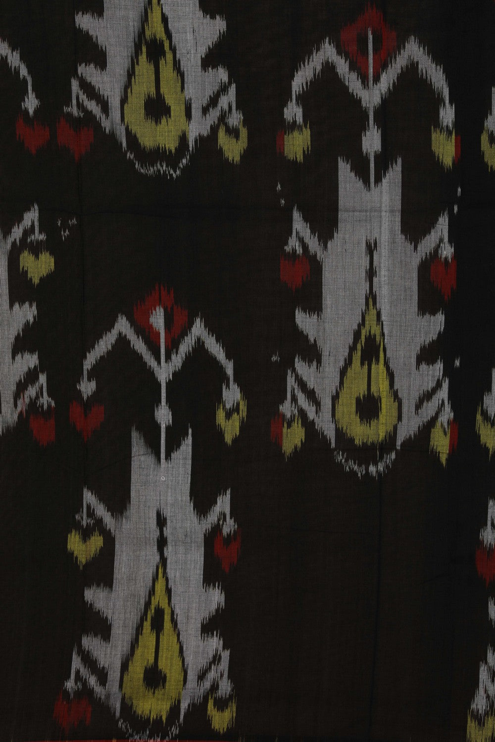 Pochampally Ikat Black Saree