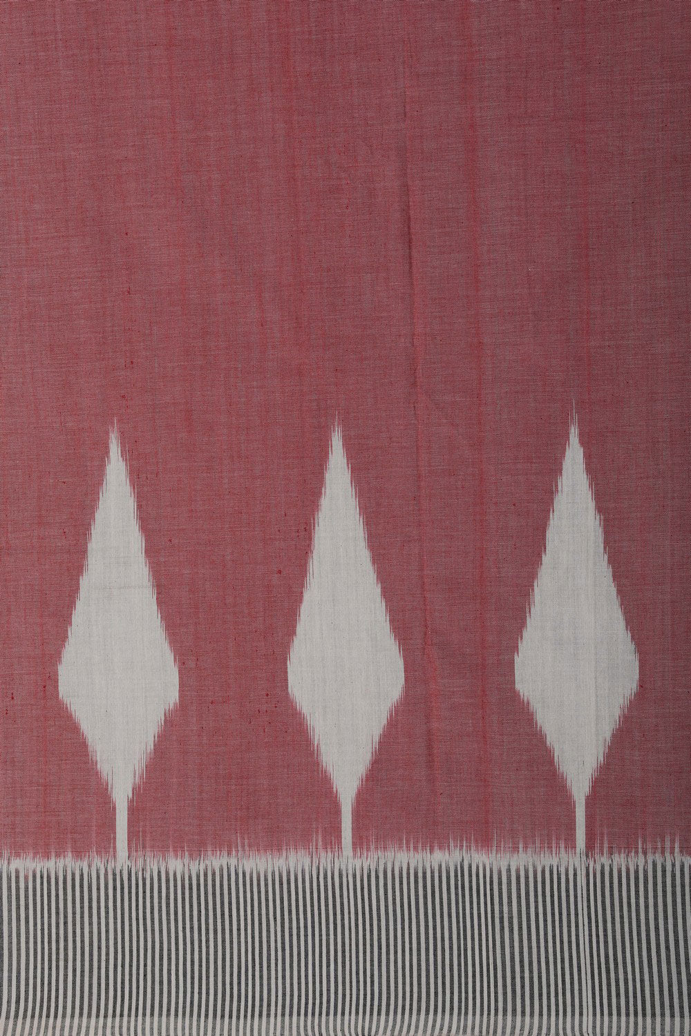 Image of Pochampally Ikat Pink Saree