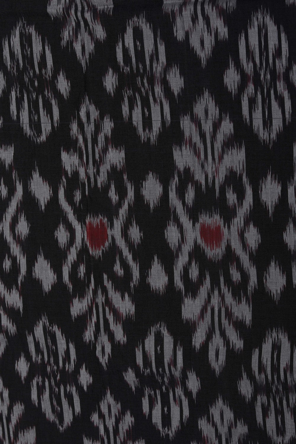 Image of Pochampally Ikat Black Saree