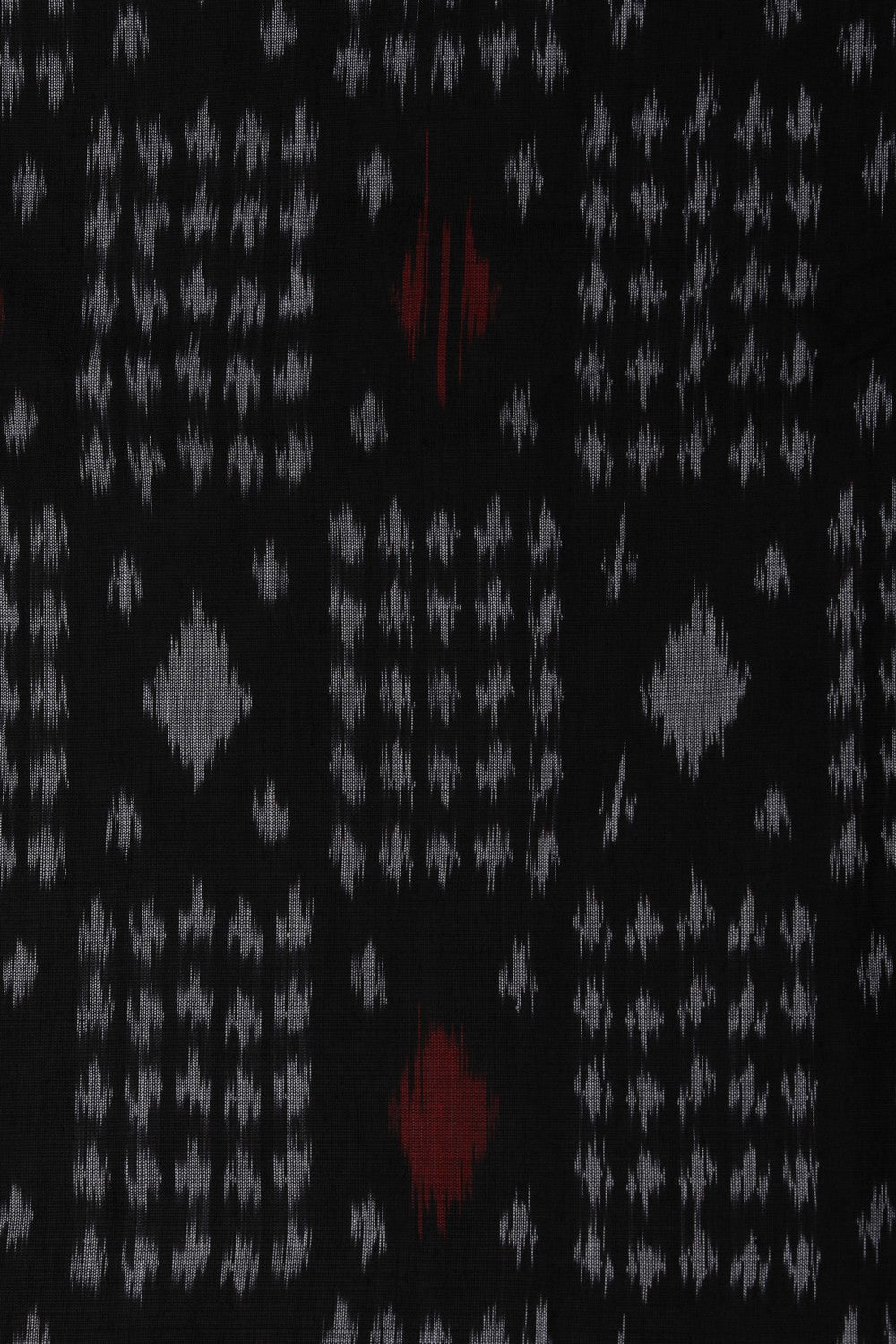 Image of Pochampally Ikat Black Saree
