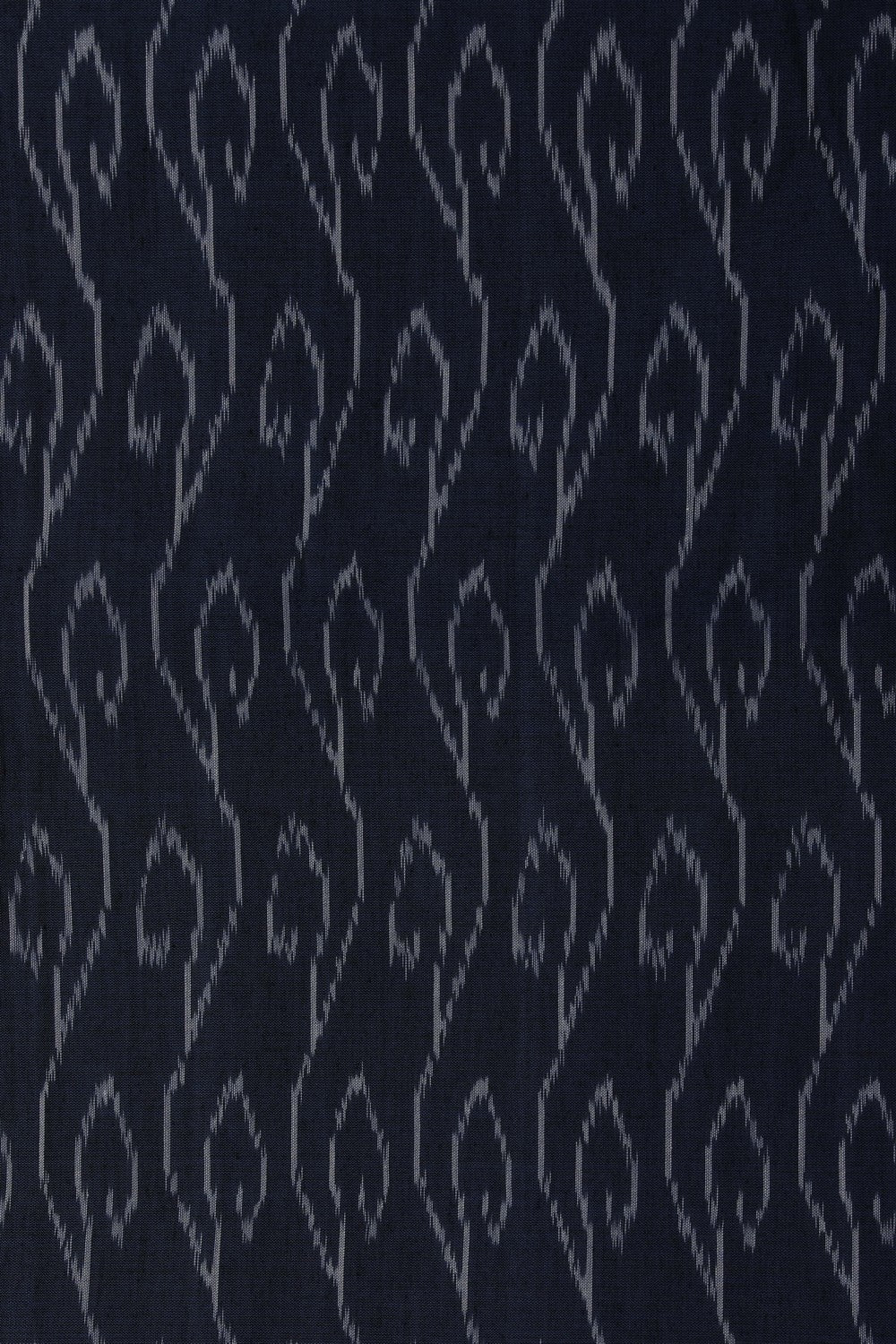 Image of Pochampally Ikat Navy Blue Saree