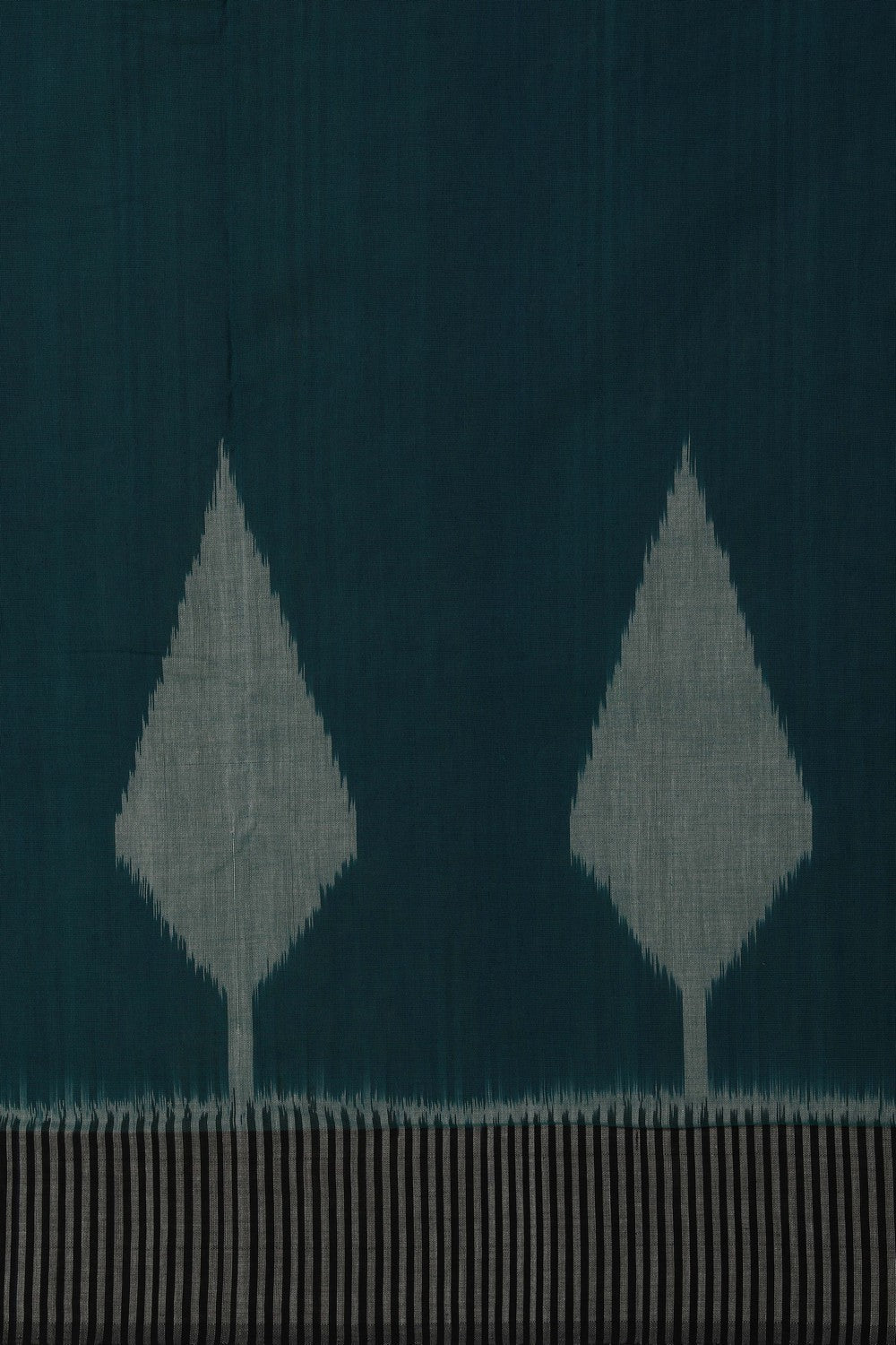 Pochampally Ikat Blue Saree