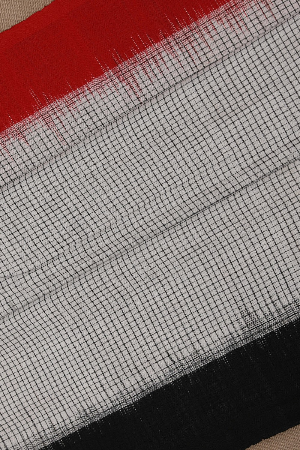 Image of Pochampally Ikat Kattam Saree