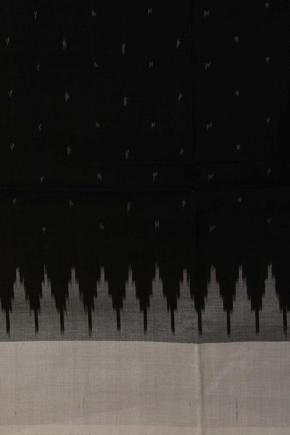 Pochampally Ikat Black Saree