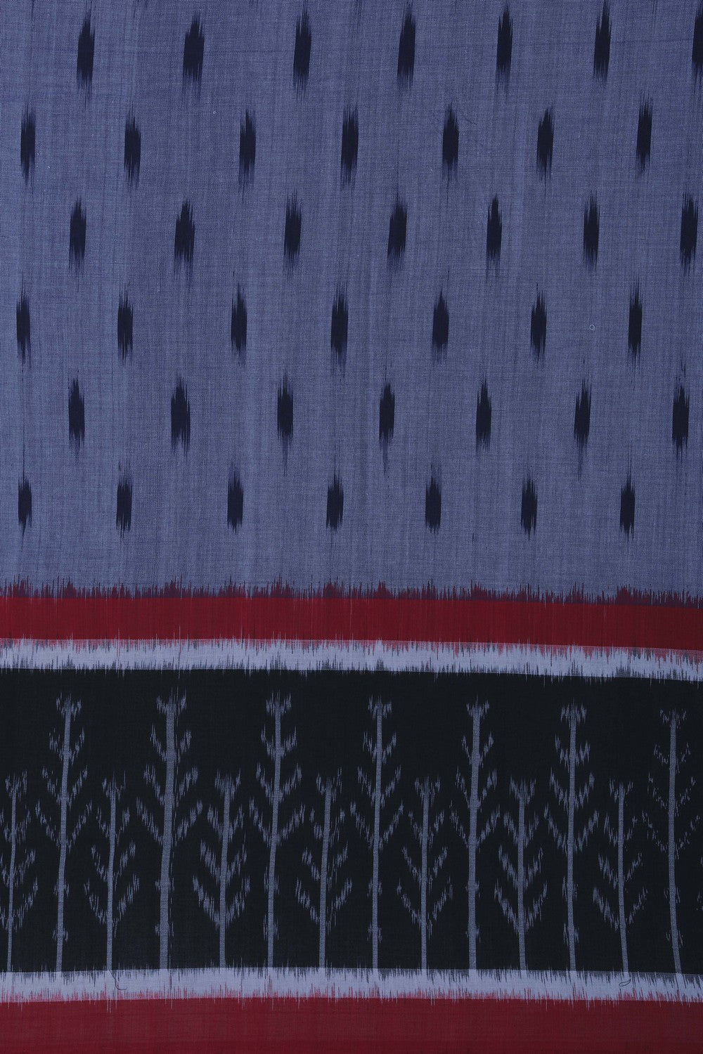 Image of Pochampally Ikat Purple Saree