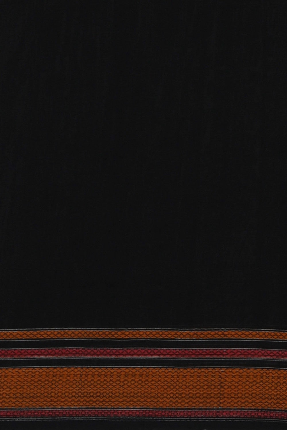 Pochampally Ikat Black Saree