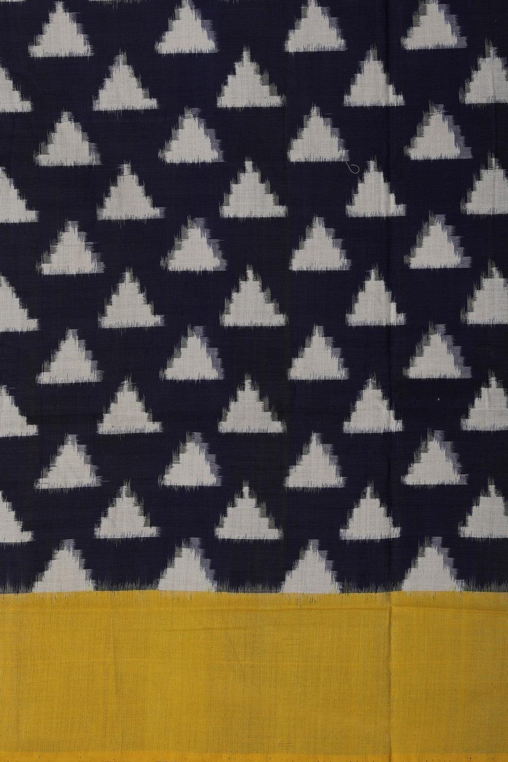 Pochampally Ikat Navy Blue Saree