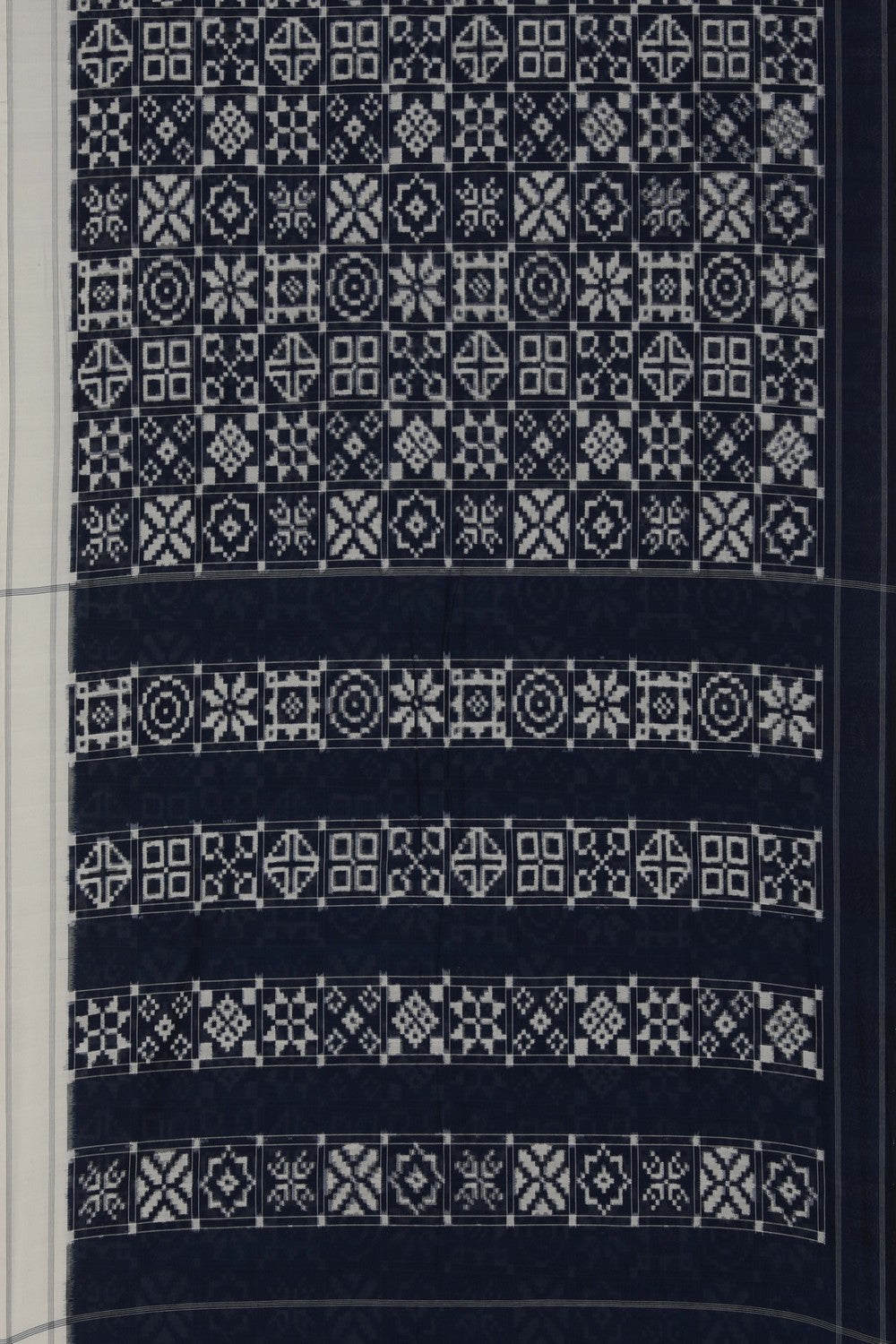 Pochampally Ikat Black Saree