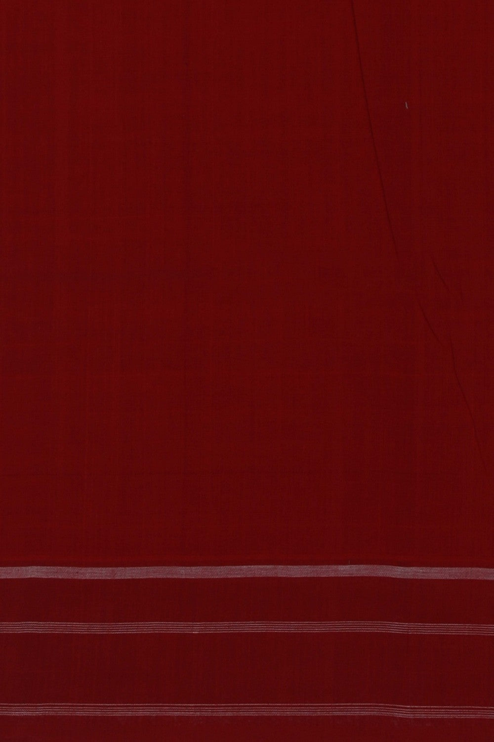 Image of Pochampally Ikat Red Saree