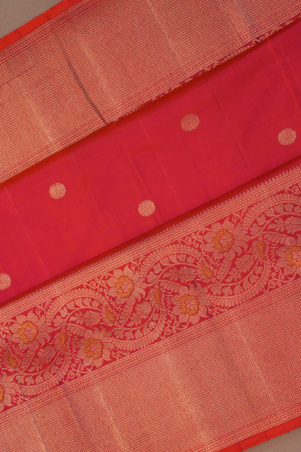Arani Silk Fuchsia Pink Saree