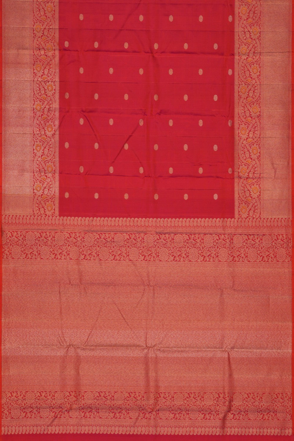 Image of Arani Silk Fuchsia Pink Saree