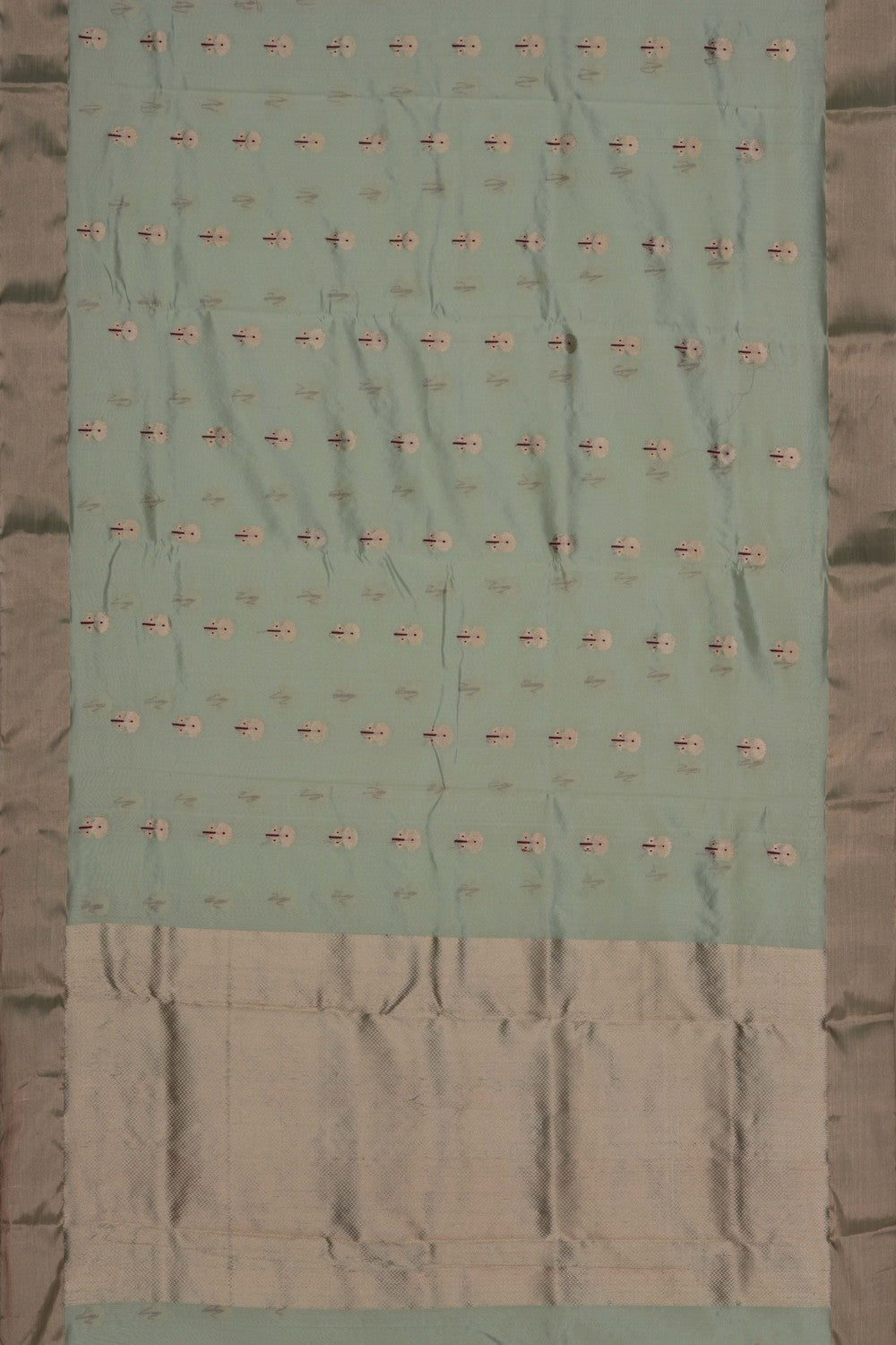 Chanderi Silk Sea Green Saree