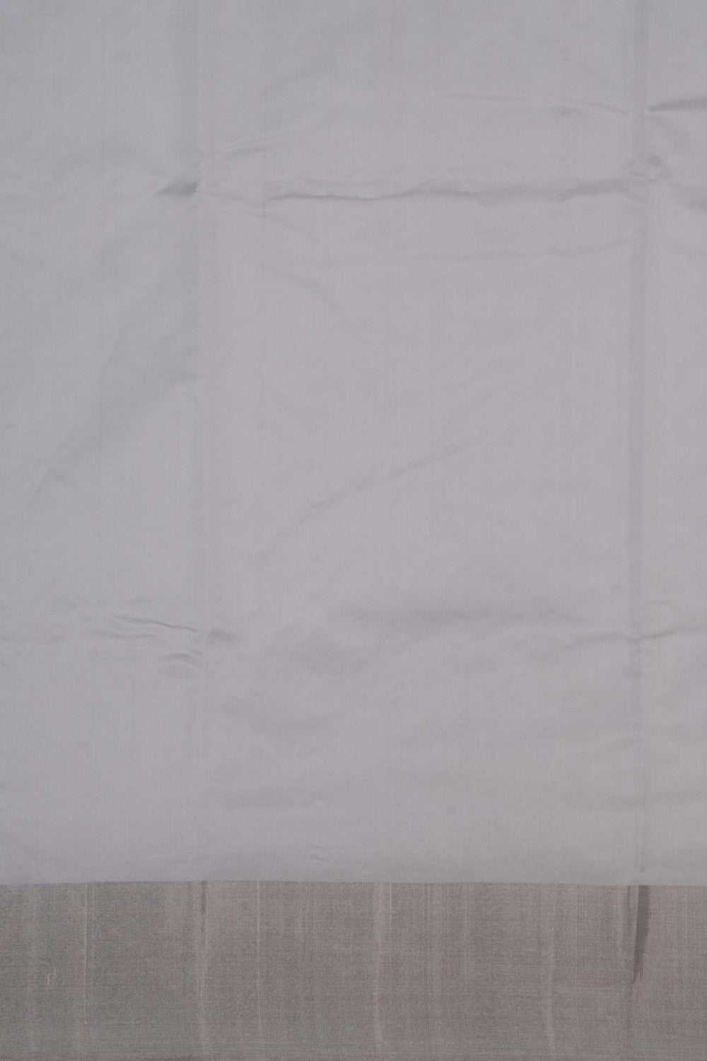 Chanderi Silk White Saree