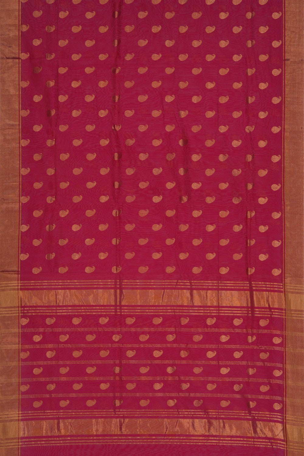 Chanderi Silk Pink Saree