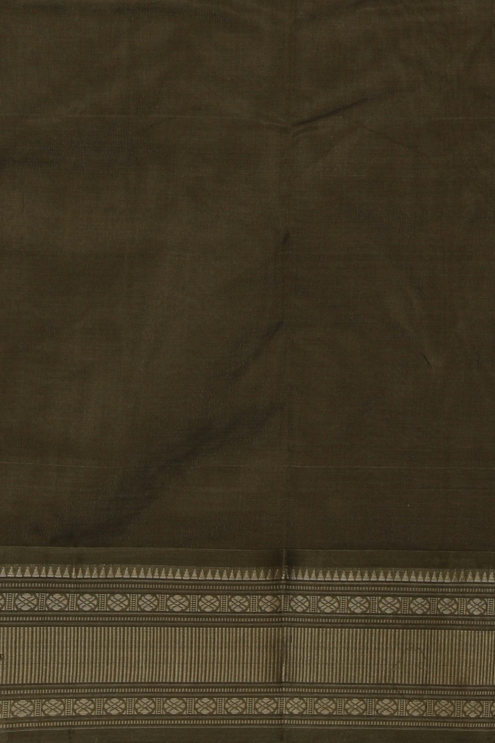 Kanchi Cotton Navy Blue Saree