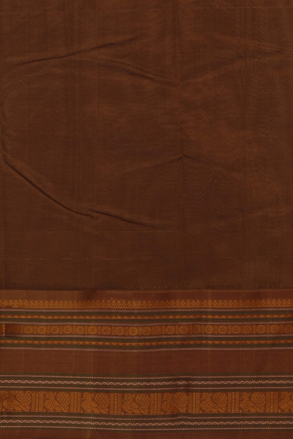 Kanchi Cotton Beige Saree