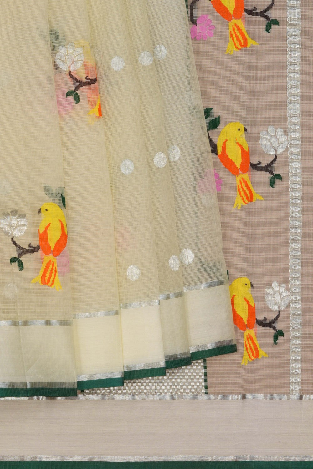 Image of Kota Off White Saree