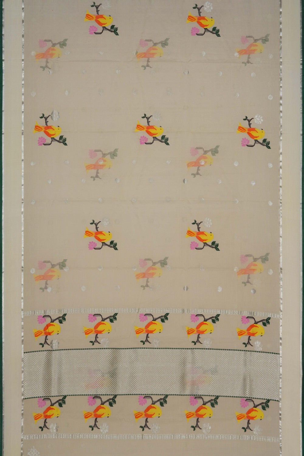 Image of Kota Off White Saree