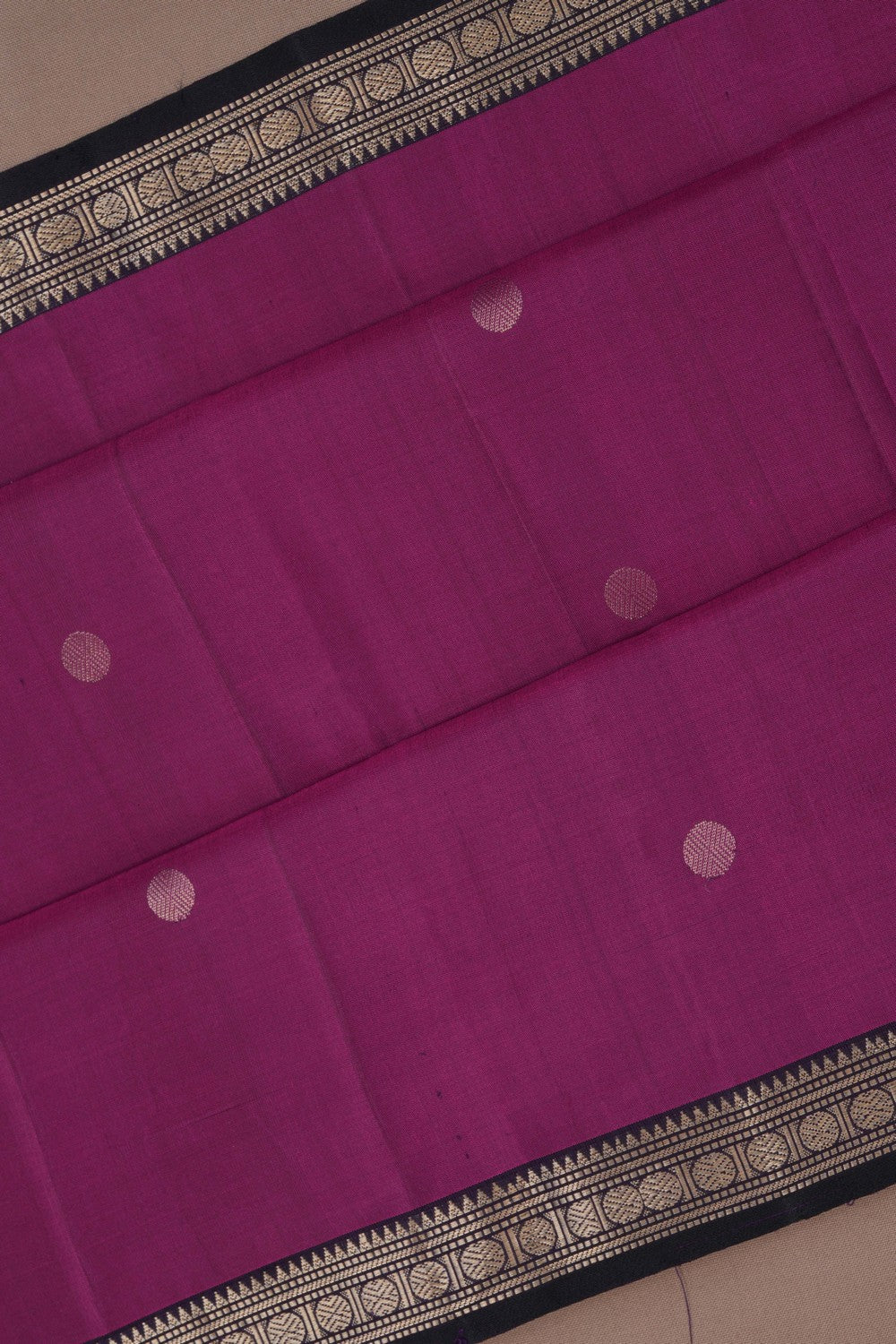 Image of Kanchipuram Magenta Saree