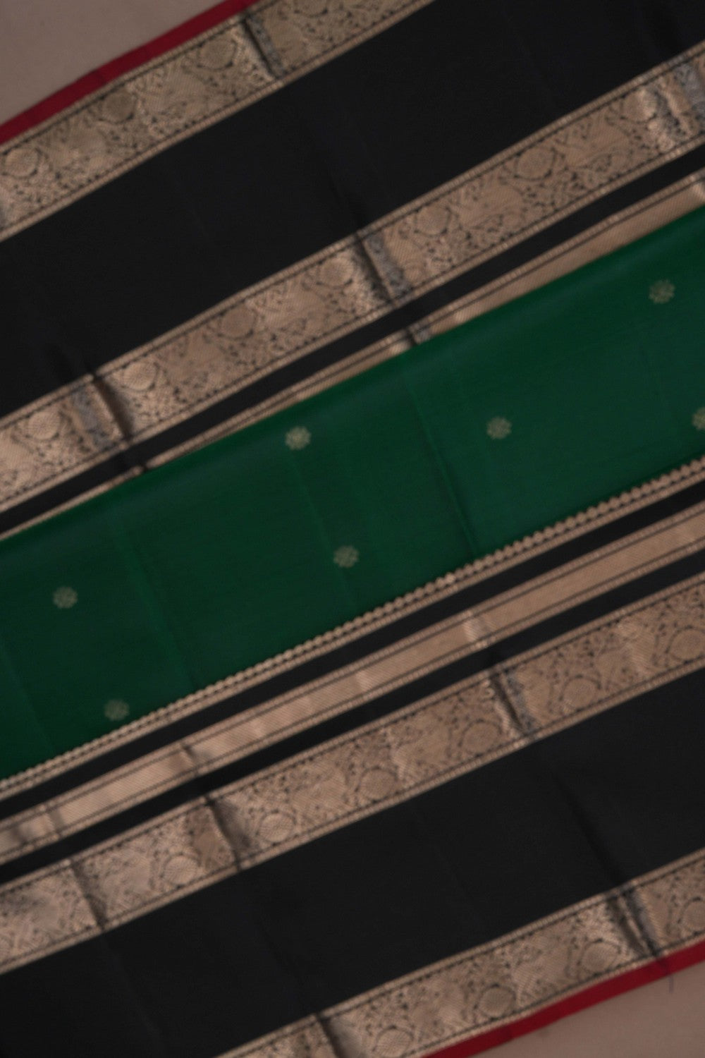 Kanchipuram Green Saree