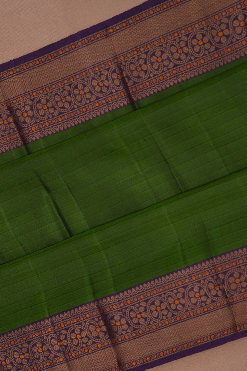 Kanchipuram Green Saree