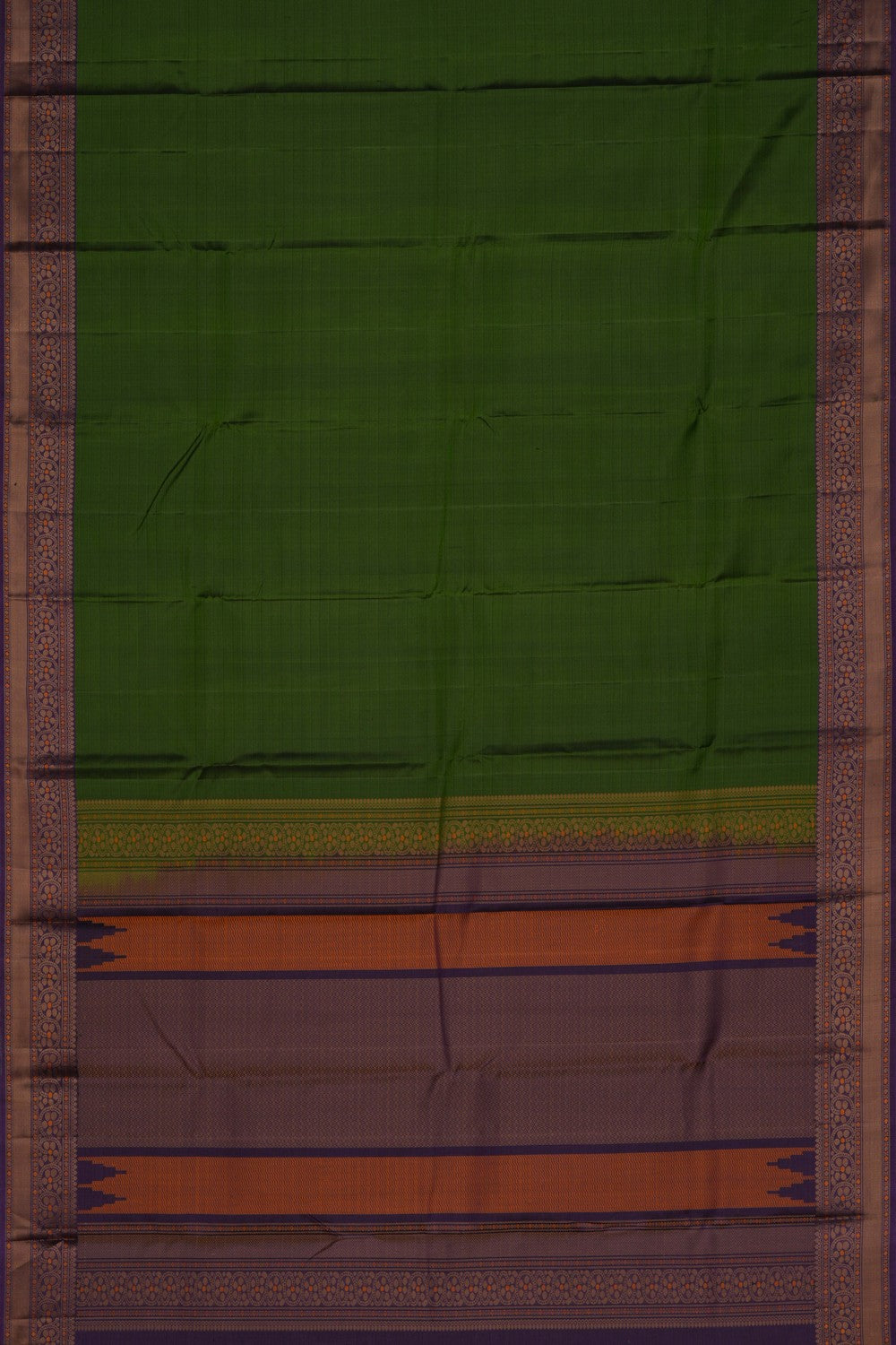 Image of Kanchipuram Green Saree