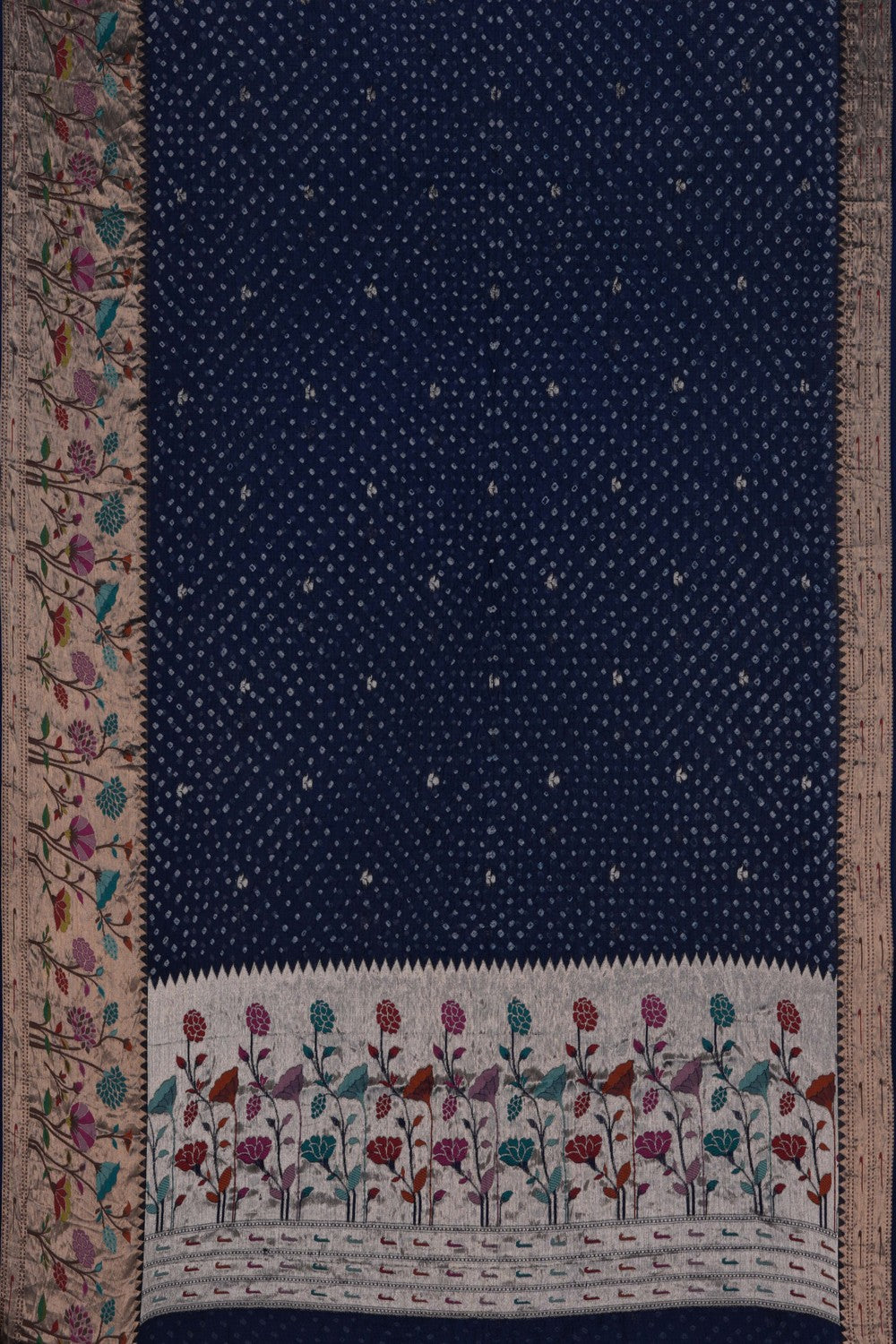 A Fusion Kota Bandhani Saree