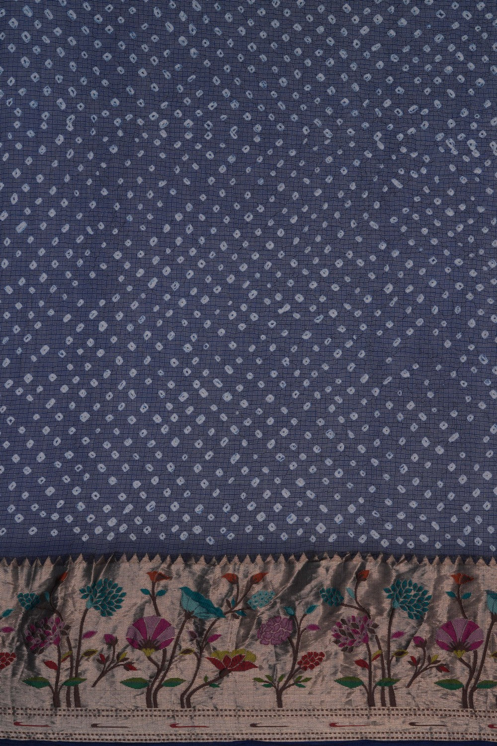 A Fusion Kota Bandhani Saree