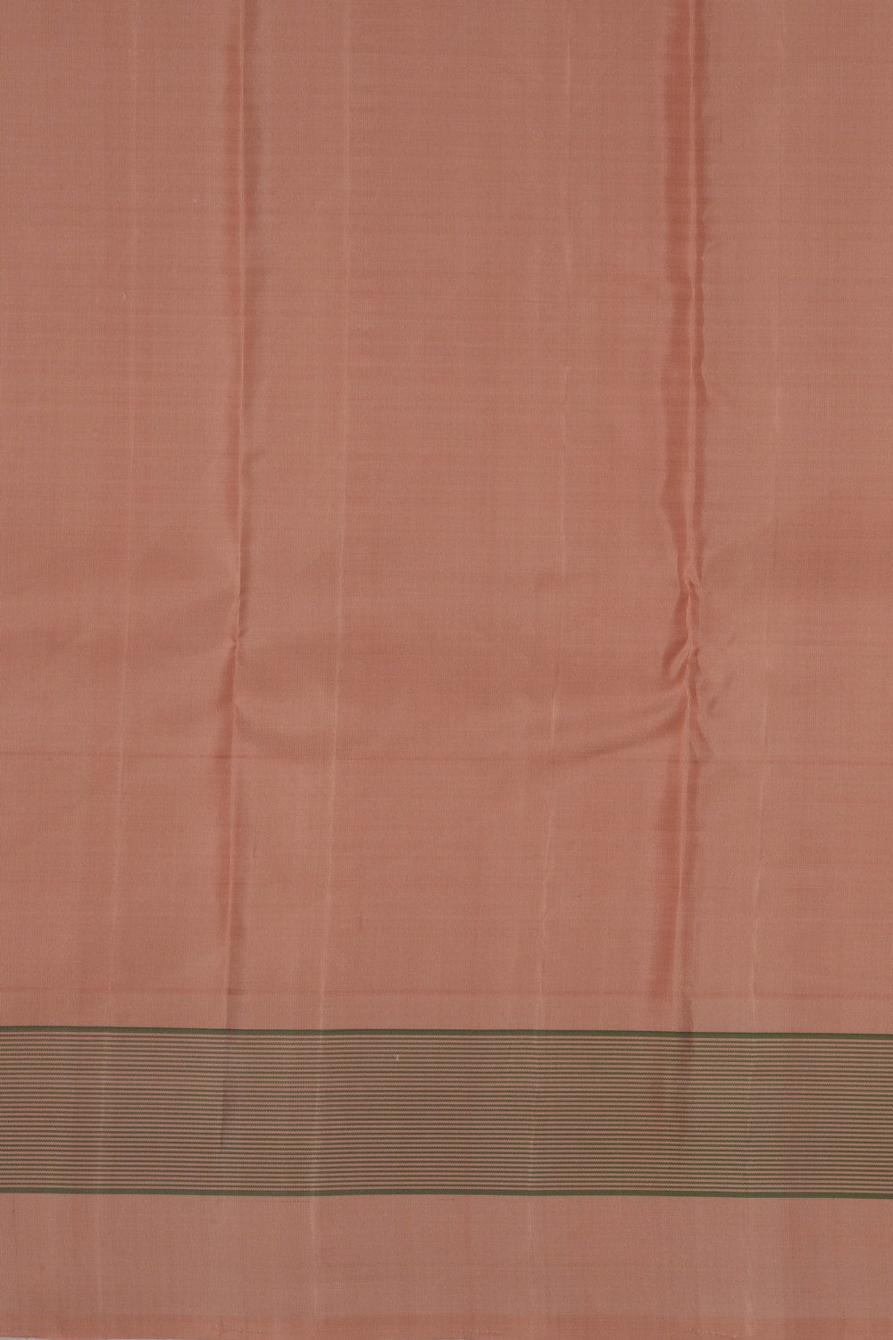 Kanchipuram Silk Orange Saree