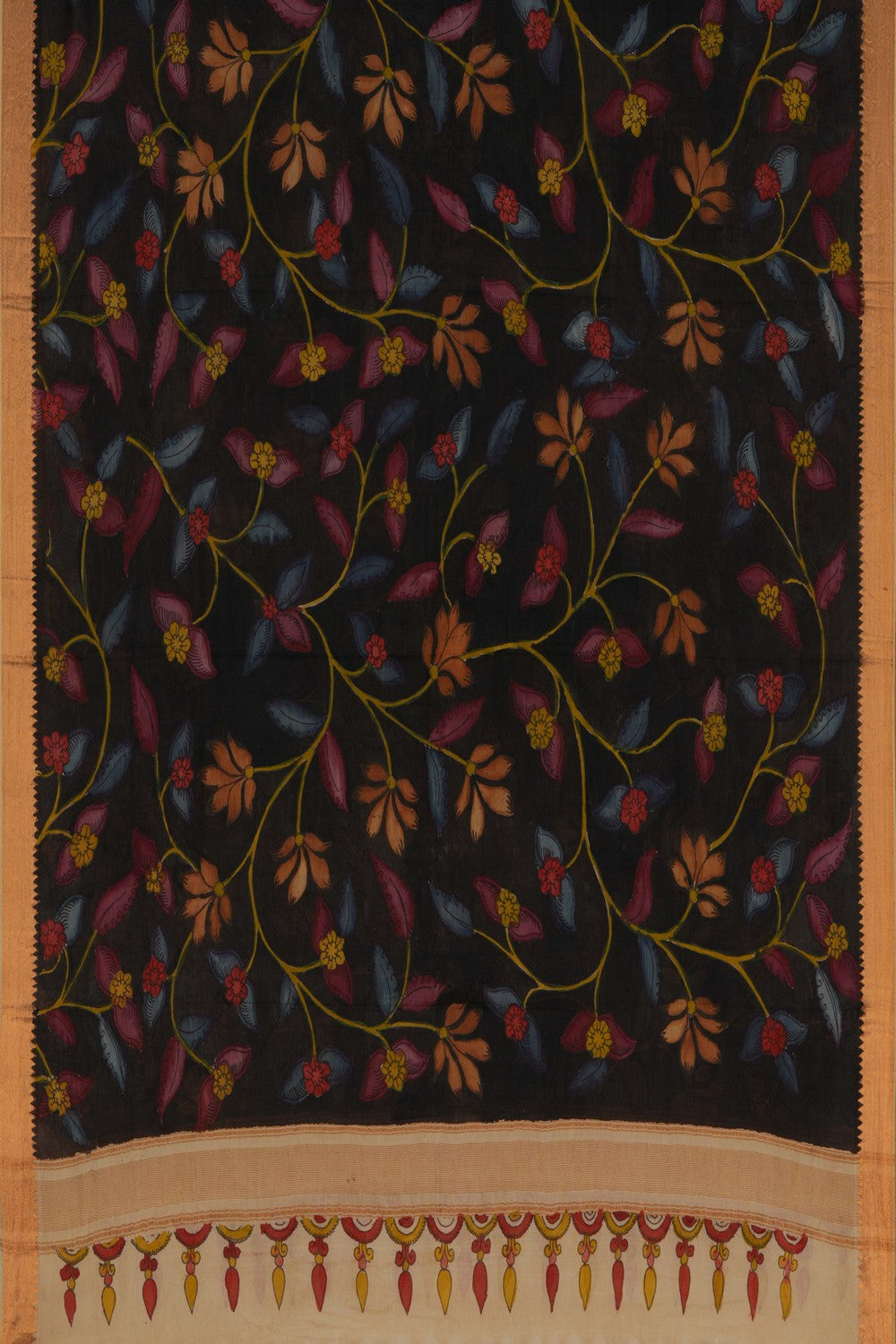 Image of Mangalgiri Kalamkari Dupatta