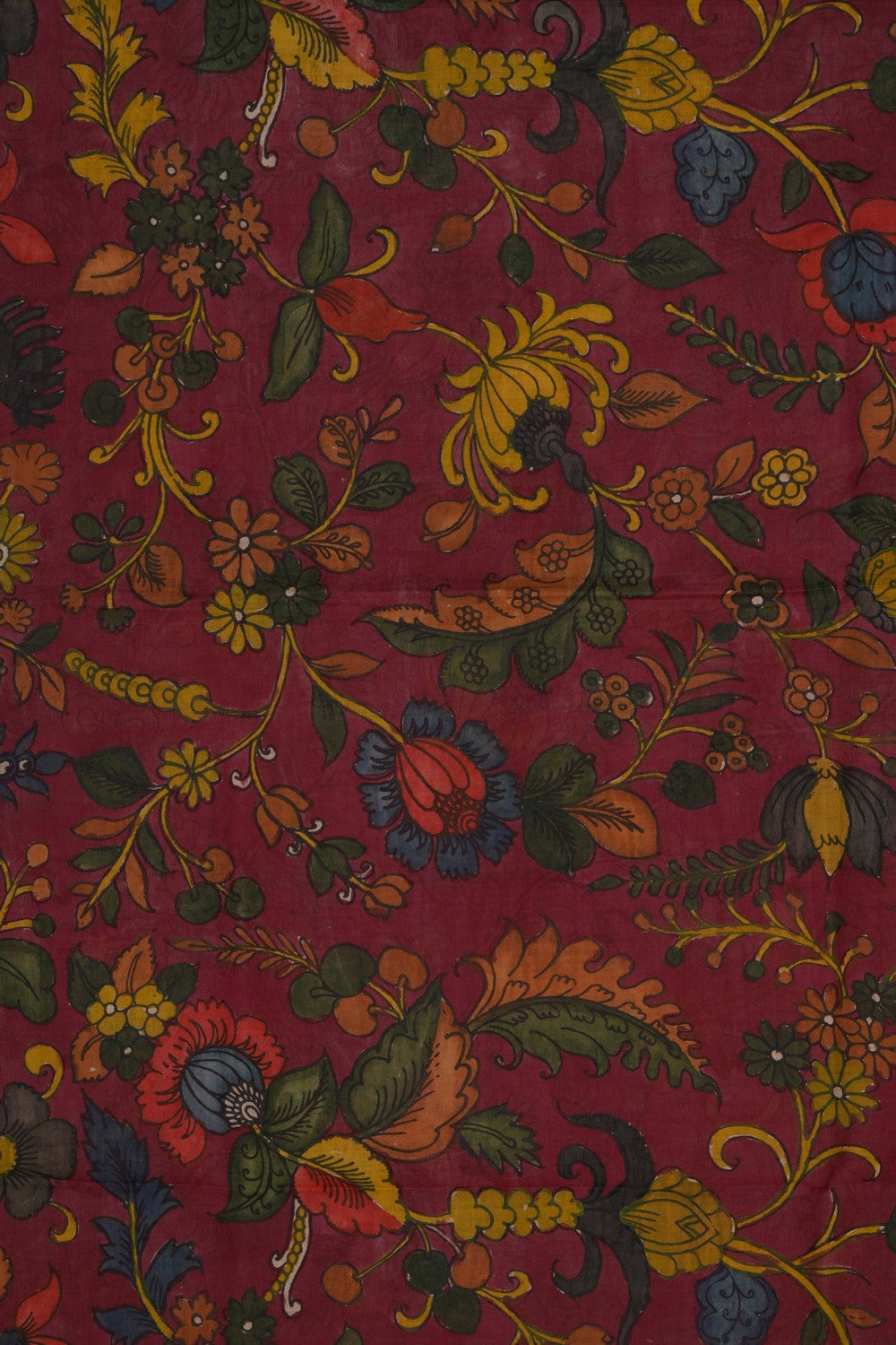 Image of Mangalgiri Kalamkari Dupatta