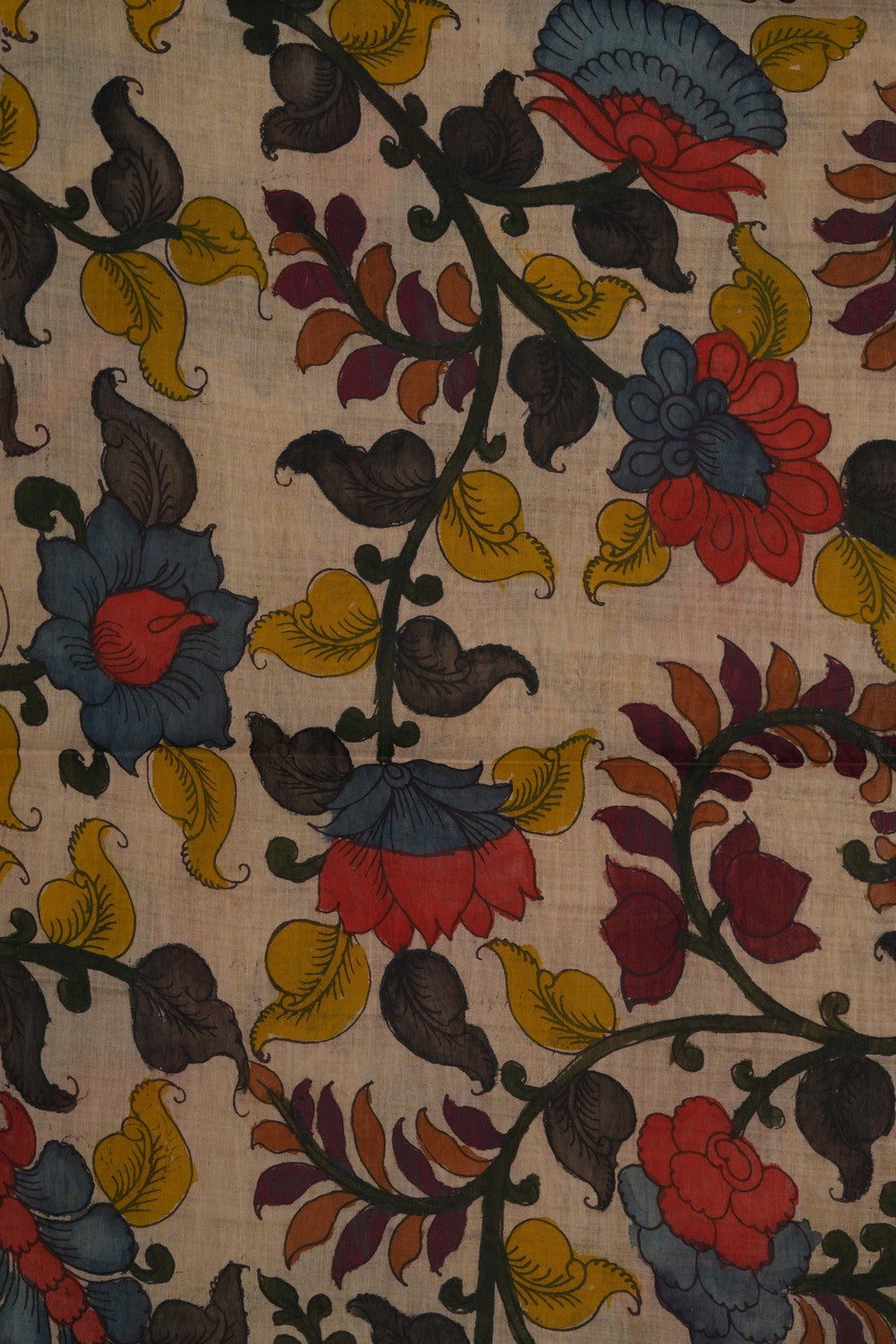 Image of Mangalgiri Kalamkari Dupatta