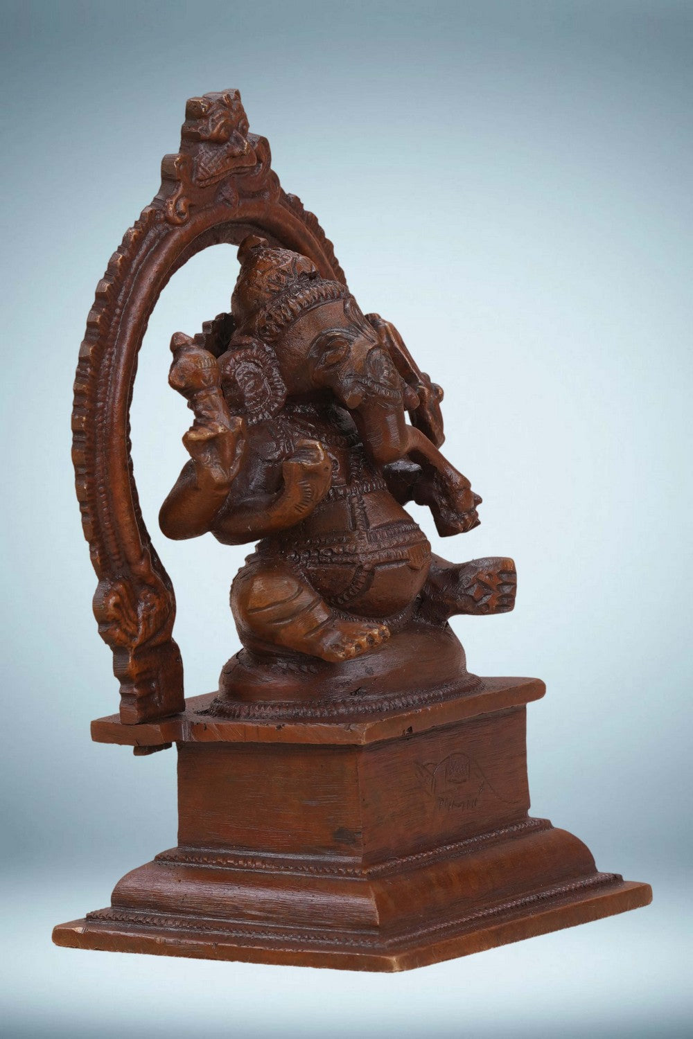 Image of Brass Ganesha In Sitting Style
