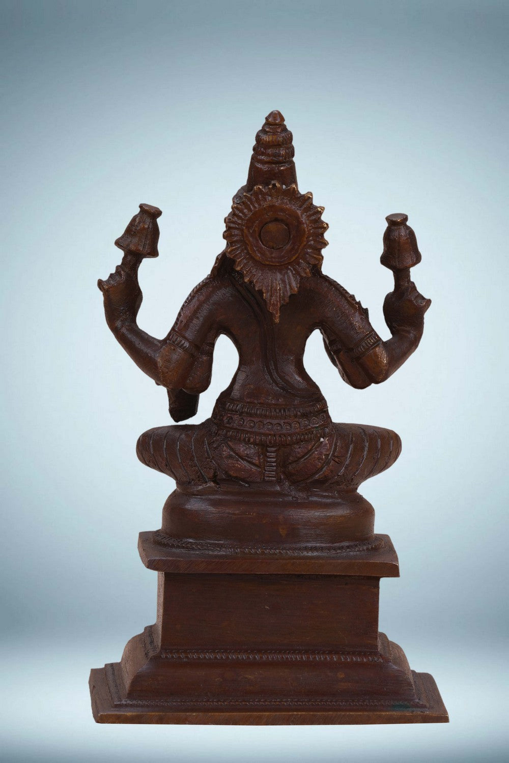 Image of Bronze Lakshmi Maa sitting posture