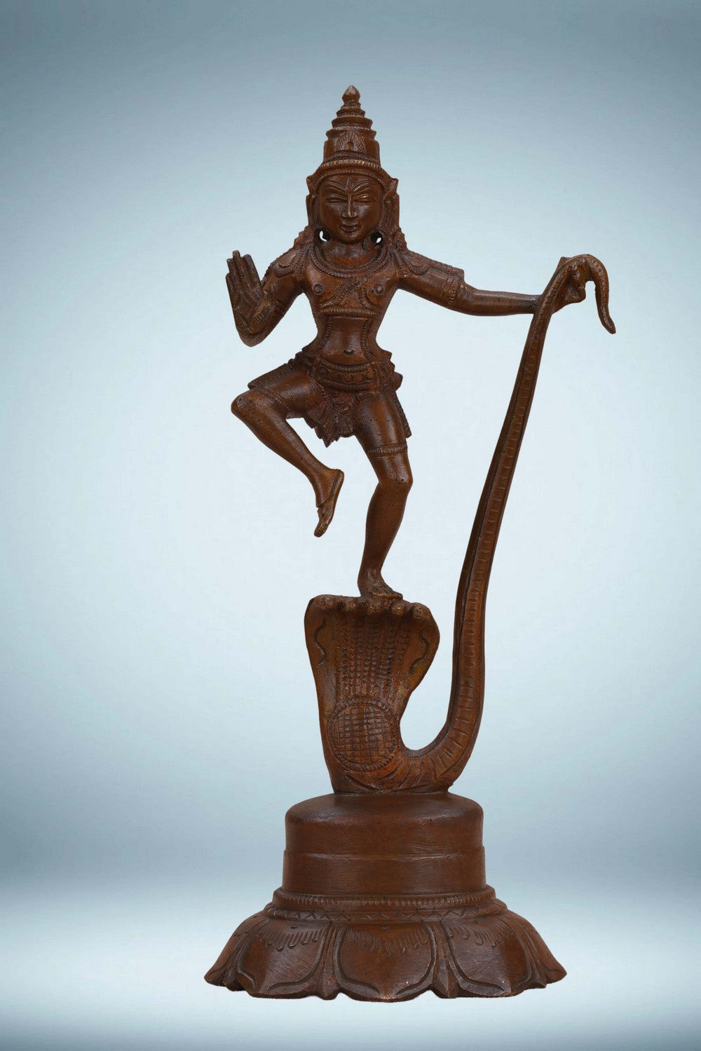 Image of Bronze Krishna Kalinga Narthana