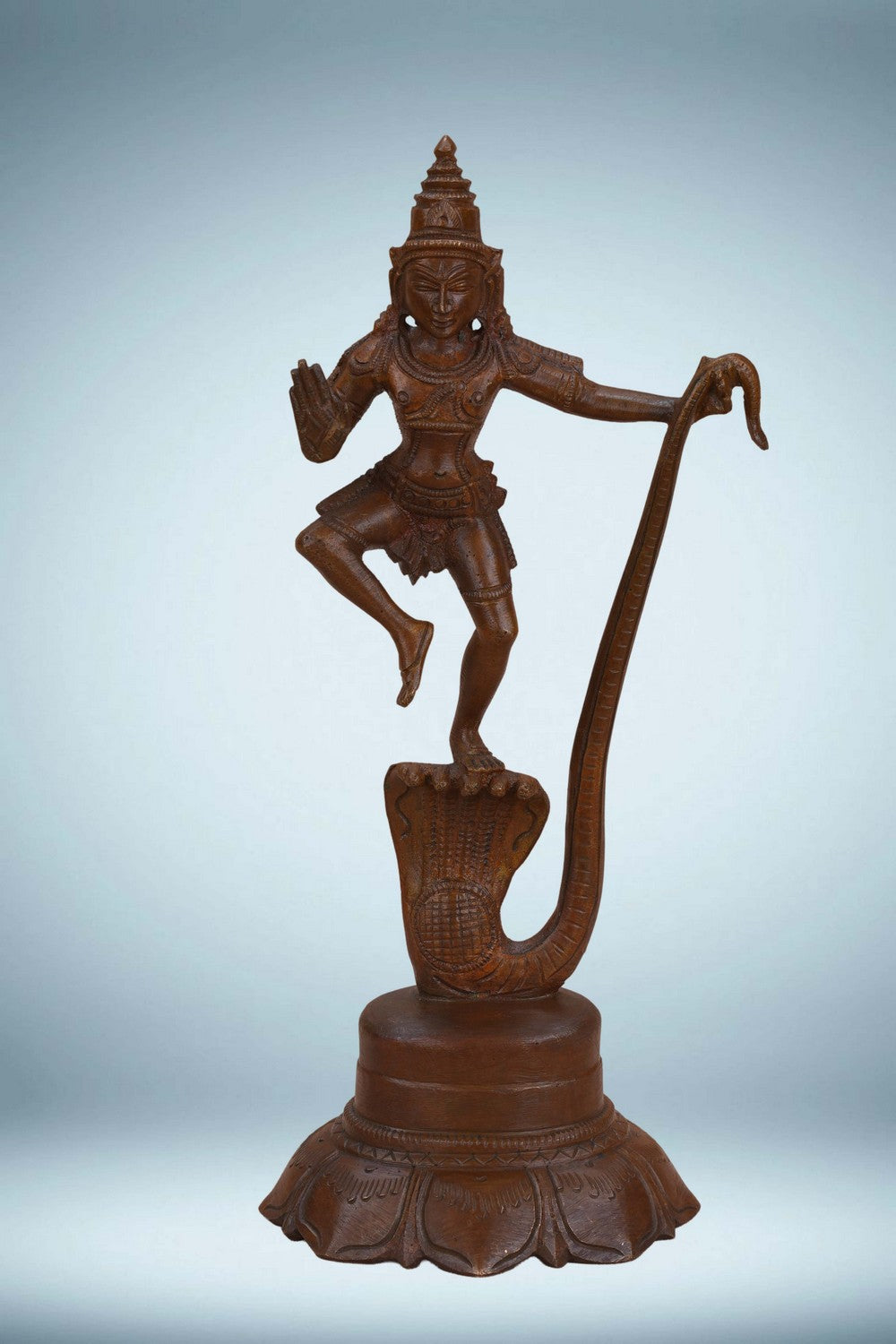 Image of Bronze Krishna Kalinga Narthana